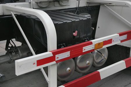 Underbody of Cement Mixer Truck