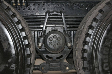 Underbody of Cement Mixer Truck